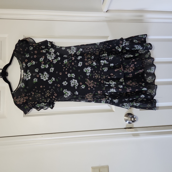 WOMENS Max Studio floral print dress Xs $128 - Picture 1 of 5